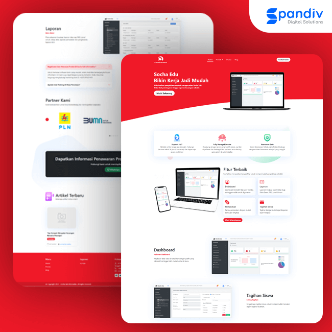 Socha Jasa Pembuatan Website Spandiv